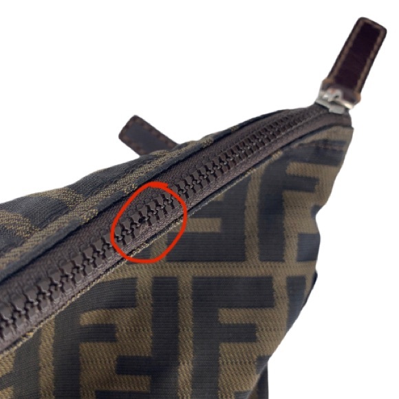 Fendi Zucca Print Convertible Crossbody Fanny Pack Shoulder Bag - Picture 12 of 16